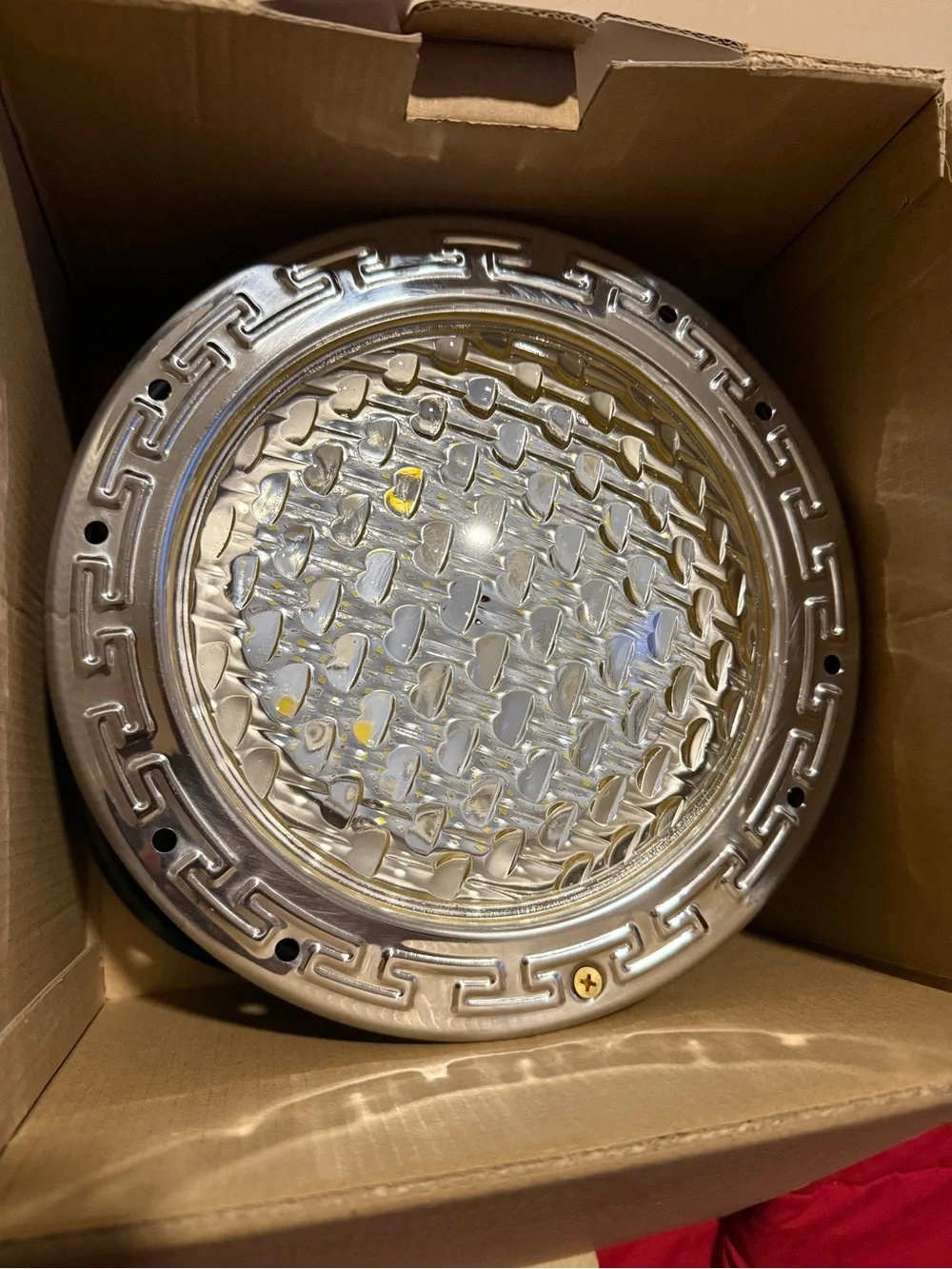 10" LED Color Changing Pool Light - White - Picture 3 of 6
